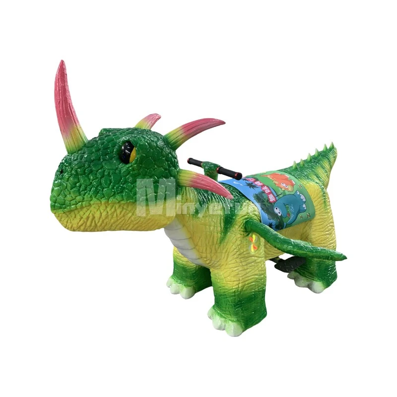 Coin Operated Dinosaur Ride For Malls high quality